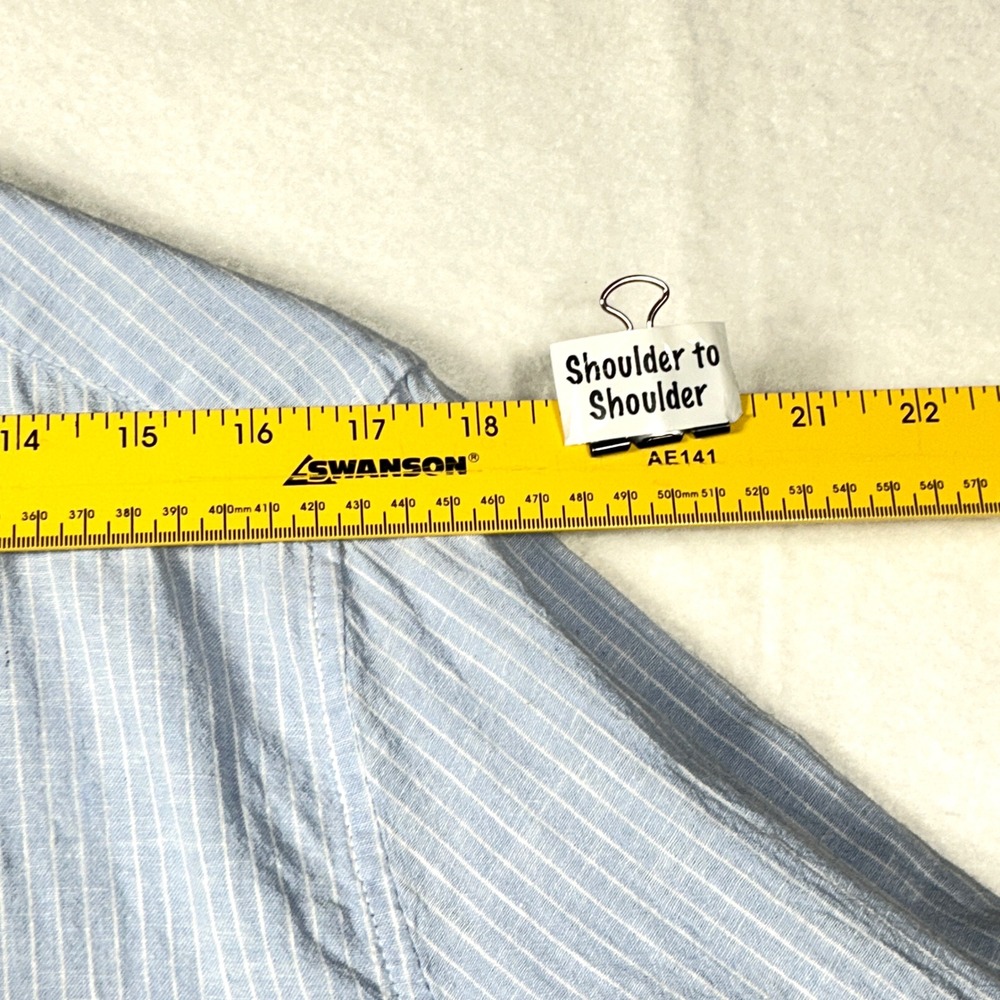 Brooks Brothers J Crew Alan Flusser Mens Size M Button Down Shirts Gingham Linen - Picture 15 of 16